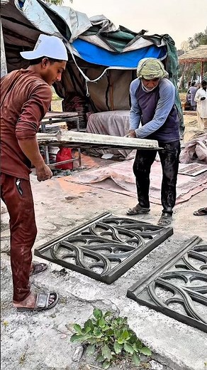 How Decorative Cement Jali Blocks Are Made 🌿