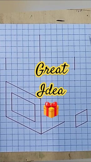 Geometrical illusion art #shorts #funwithart207 #geometricart