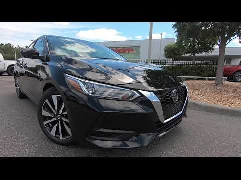 2021 Nissan Sentra SV | Super Black | Premium Tan Leather Interior