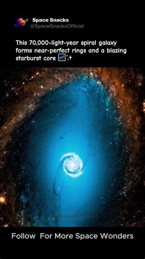 This Galaxy’s Perfect Spiral Is Almost Unreal 🌌✨