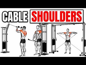 The Perfect 7 Cable Shoulders Exercises💪(Build 3D Shoulders)