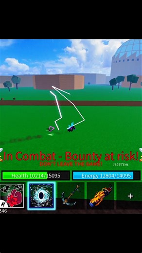 Pov- you doing pvp and some one jumps #Bloxfruits #110steal #viral