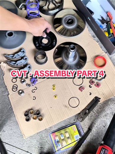 DIY CVT Assembly: Paano Gumawa ng Pang Gilid Parts