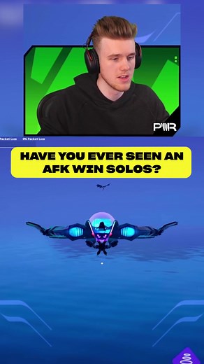 Helping an AFK Player Secure a Victory in Fortnite!