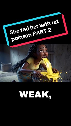She fed her with rat poison until this happened | PART 2 | full video link on bio | #barbieafricantales #fyp #emotionalstory #africanfolktales