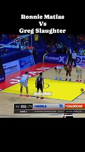 1.3M views · 7.4K reactions | Ronnie matias at Greg Slaugter nag ka lambingan#basketball #basketballplayer #basketballhighlights #BuhayBola #MPBL #Caloocan #Manila #Pisikalan Panalay series Basketball lahat @topfans | BuhayBola | Facebook