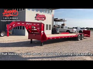 PJ Pro Beam Superwide Equipment Trailer Walk Around