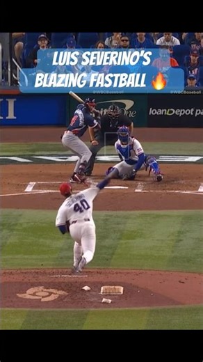 Luis Severino’s BLAZING Fastball #mlb #wbc