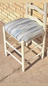 Gorgeous update—soft and elegant! I added my own touch. Here are some ideas: • Subtle distressing around the edges for a vintage look. • Gold or antique wax to highlight carved details. • Stenciling or a transfer on the seat back for extra charm. • Nailhead trim or decorative tacks for a polished finish. I used the following: New Fabric, New Surface White, & One Step Sweet Cream | The Plaster Paint Company | Facebook