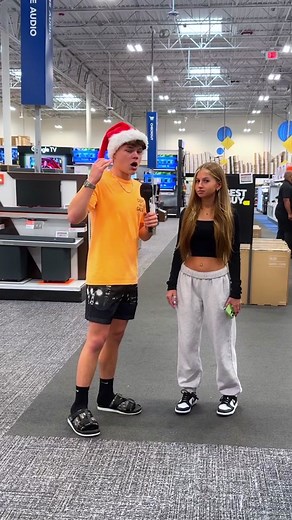 Ashley Rose Buys Best Buy Speaker | Jack Doherty Prank