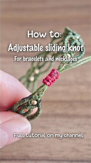 DIY: How to finish macrame bracelet & necklace / easy & quick / full tutorial on my channel #diy