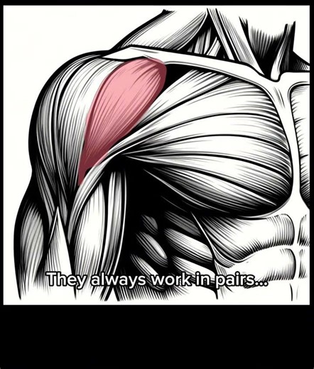 Your Muscles Work In Pairs. Watch This