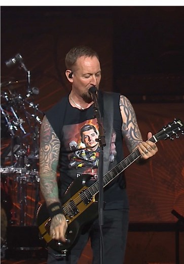 Volbeat Concert Tribute to Max Verstappen