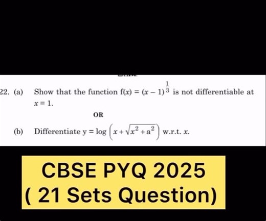 Shivang Gupta | YouTube Niame :: Shivang Maths Academy Full video Link :: https://youtu.be/v2pjusdPmWgCBSE PYQ 2025 ( 21 Sets Question) #cbse2026 #maths... | Instagram