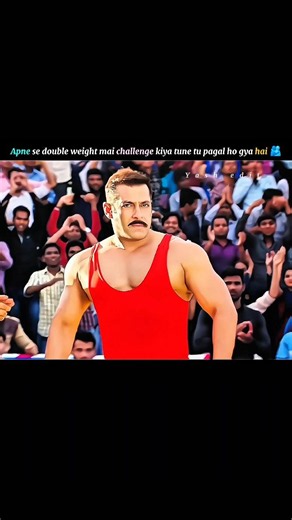 Apne se double weight mai challenge kr diya tune 💪 #status #viral #love
