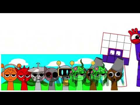 My sprunki oc 6 and 16 from numberblocks #sprunki #numberblocks