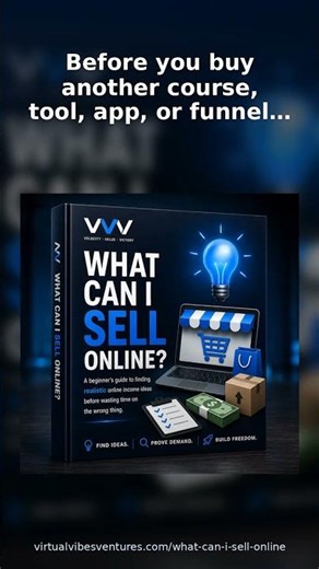 What Can I Sell Online? Free Beginner Guide