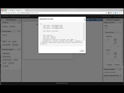OpenSpire - TI-Nspire Lua GUI creation made easy
