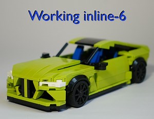 LEGO MOC-212026 BMW M4 Competition G82 (Speed Champions 2025)