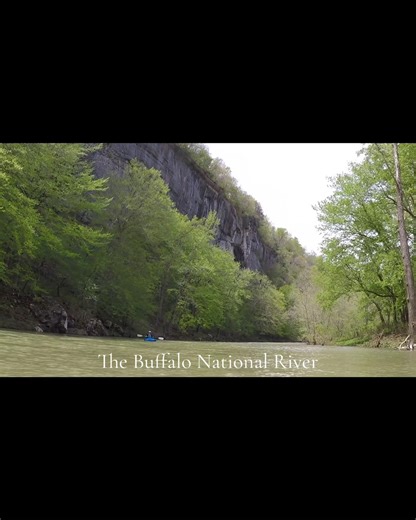 54 years ago, the Buffalo River was designated America’s first National River. Making it one of the few remaining free flowing and undammed rivers in the country. It’s one of my favorite places in the world with its towering bluffs and crystal clear water #arkansas #ozarks #northwestarkansas #buffalonationalriver #bucketlist