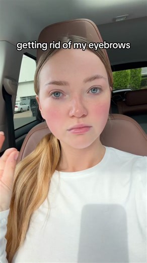 removing my old eyebrow tattoo/microblading … lets goooo … i guess ?