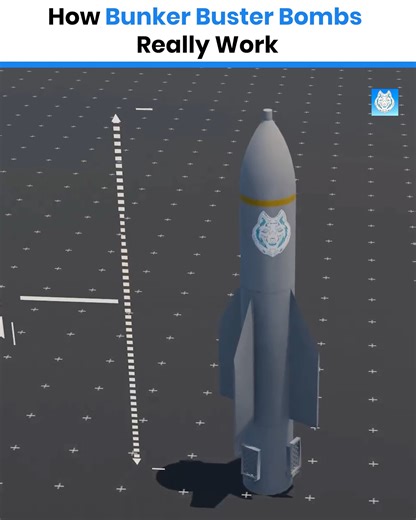 342K views · 5.3K reactions | How Bunker Buster Bombs Really Work Learn Advance 3d Animation - https://www.lifeada.com/courses/Beginners-to-Advance-3D-Animation-664c82fc4422350ae0f7cc6d . . #3DAnimation #engineering #viralvideo #science #LifeAda #technology | LifeAda | Facebook