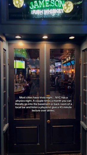 Lectures on Tap on Instagram: "Bucket list item for anyone visiting this Fall.. such a brainy and moody way to spend a cozy New York night! 🍷⚛️🧠 🍻Lecture: “Spaghetti Science: Pasta, Physics, and The Universe” 🎤 Speaker: Particle Physicist, Dr. Joseph Howlett 📍Location: Upper West Side Manhattan 🎟️ How to get tickets ⬇️ 1. Check our Instagram story 👀 Same-day tickets will be available to purchase via our Instagram Story on the day of the lecture. 2. Sign up for our email list 🗞️ The link 