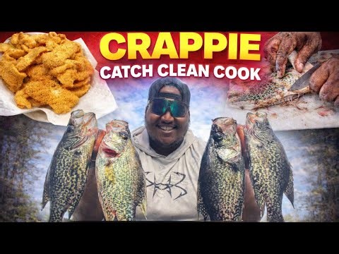 EASY WAY TO CATCH SPRING CRAPPIE ‼️| CATCH CLEAN COOK 2026‼️
