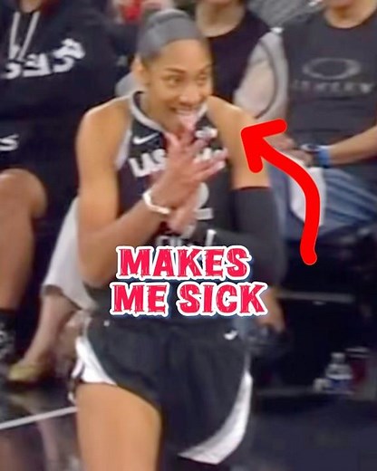 Aja’s Reaction to Foul Called on AB #caitlinclark #basketball #shorts