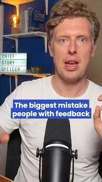 Feedback is an input, not an instruction