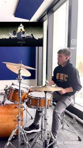 New Space by Anomalie! #drums #drummer #fyp #tiktok #drumming