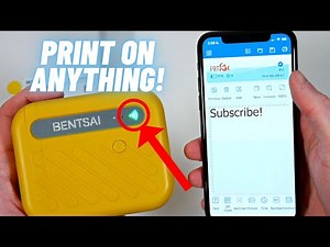 Bentsai B10 Mini Printer // The ULTIMATE Portable Printer?