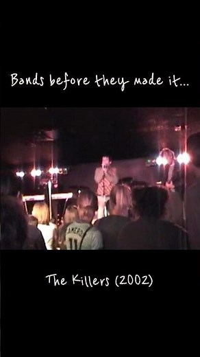 Mr. Brightside 2 years before its release #thekillers #mrbrightside #brandonflowers #shorts #music