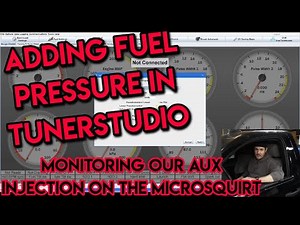 Microsquirt Auxiliary Fuel Pressure Sensor Install and Setup!