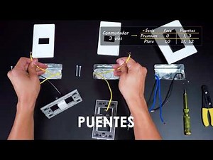 Instalación Conmutador 4 vías / Apagador escalera 4 vías