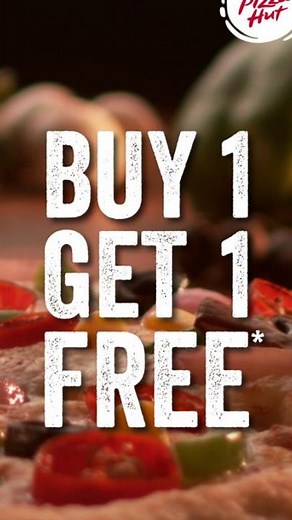 Pizza Hut's Buy 1 Get 1 FREE Offer | Contactless Delivery & Takeaway