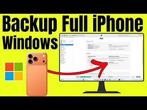 How to Backup Full iPhone 17 Pro, Max Data to Windows 11 PC and Laptop