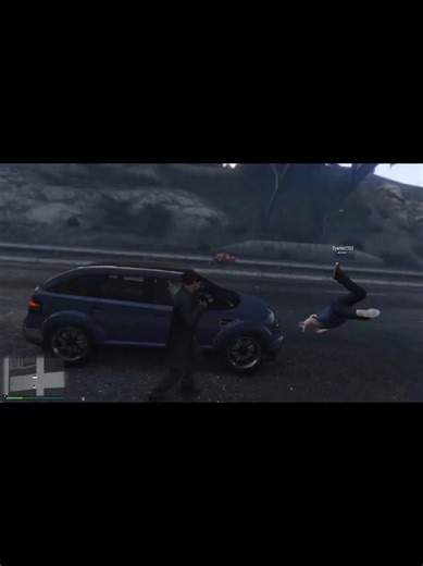 Cartoon ahh slip 💔 #meme #funny #gta #gtaonline #blowthisup