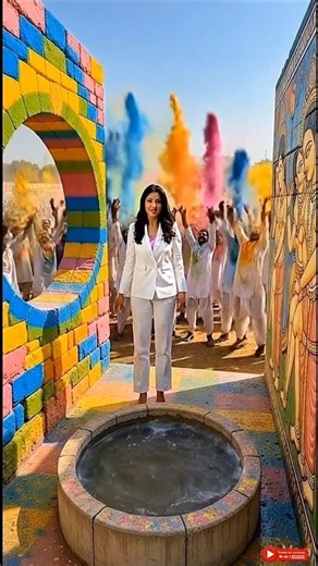 ladki ne sabhi gao walo ko ke sath kya kiya #minivlog #dailyvlog #india #holi