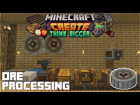Surviving With Create 0.3.1 :: E04 - Crushing Wheels & Ore Processing