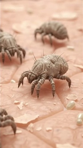 🕷️ What’s REALLY Living Under Your Skin? The Scabies Mite Explained 😳