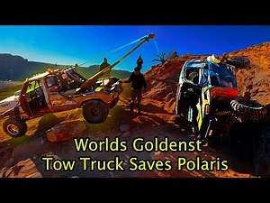 World's Goldenst Tow Truck Saves Polaris Ranger