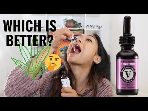 Full Spectrum Hemp Oil vs CBD oil + mini caretaker yoga vlog 😁