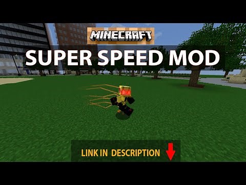 SUPER SPEED MOD in Minecraft | Link in description