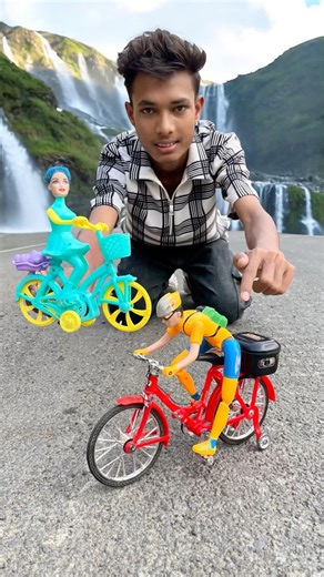 Mini Girls Cycle and Remote Control Boys Riding cycle 😍