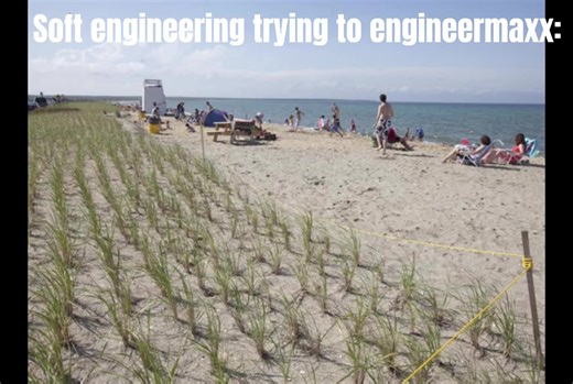 Hard vs soft. #GSCE #geography #coast #beach #erosion