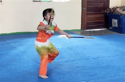 Girl, 8, wins gold in arnis at SRAA Meet 2026; goes viral