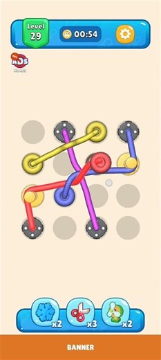 Tangled Line 3d Level 29