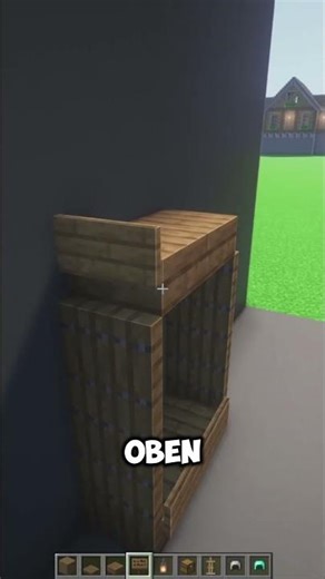 Gaderobe in Minecraft bauen #minecraft #shorts