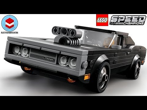 LEGO Speed Champions 76912 Fast & Furious 1970 Dodge Charger R/T Speed Build